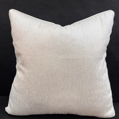 Sahco Ivory Cream Animal Skin Luxury Designer Decorative Cushion Pillow Throw Cover