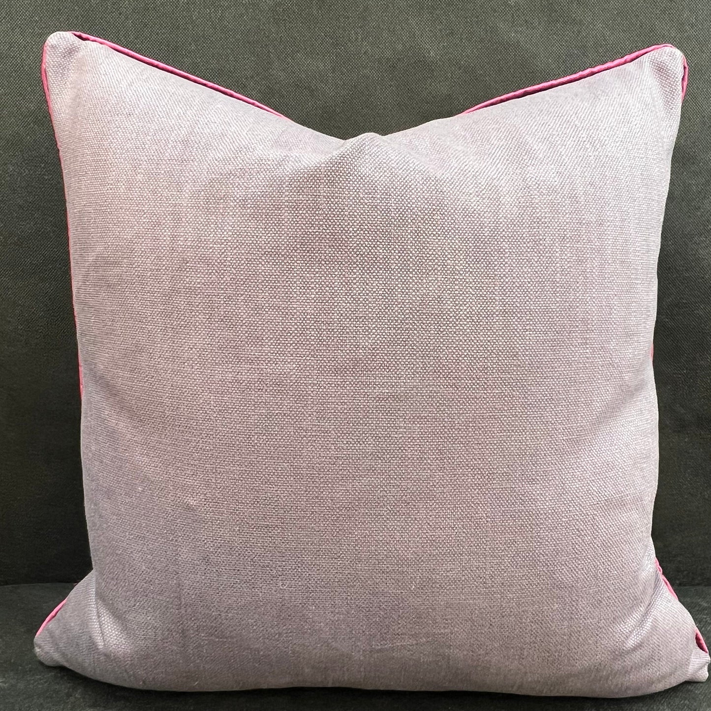 Zinc Valenza Luxury Designer Contemporary Orange Pink Mustard Cushion Throw Pillow Cover