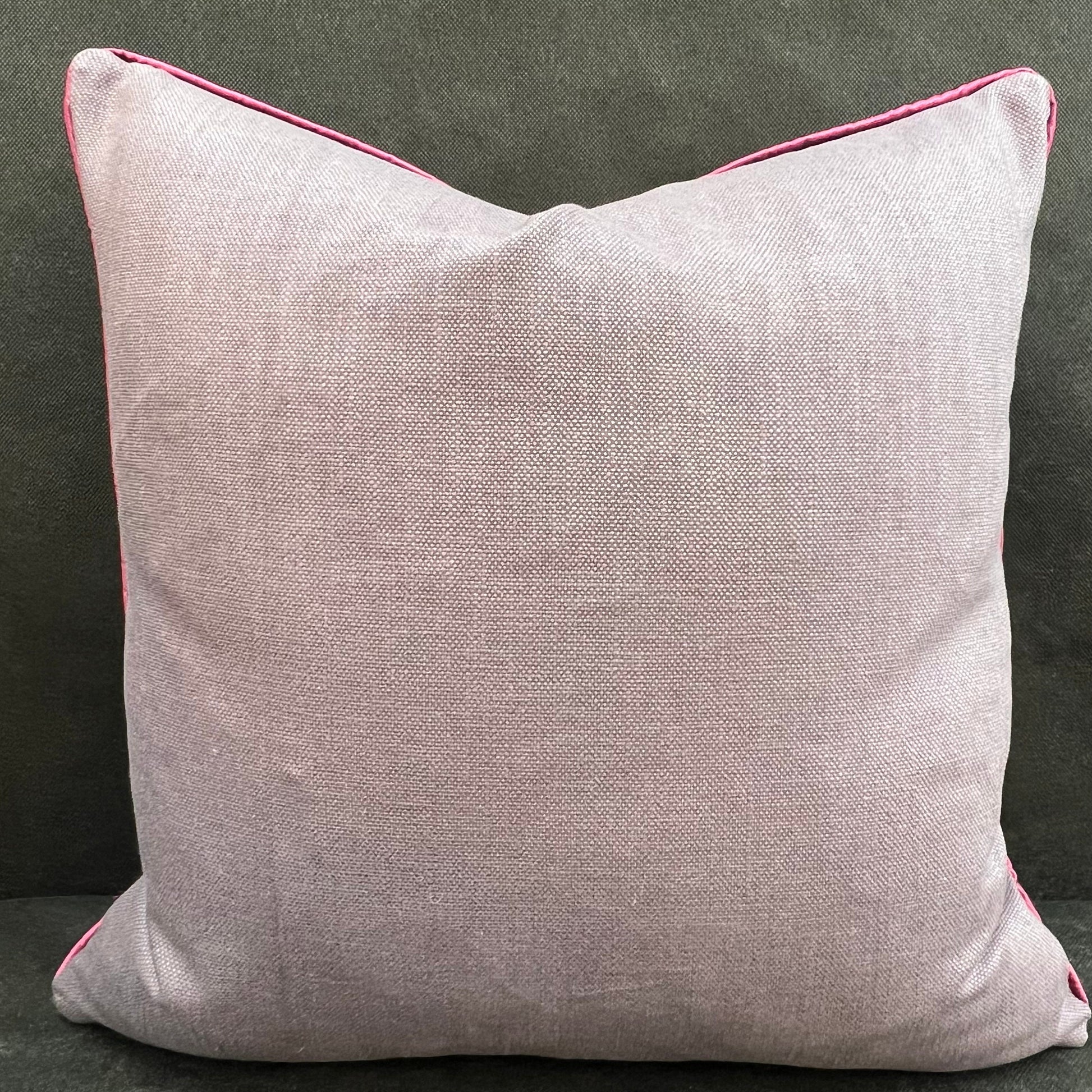 Zinc Valenza Luxury Designer Contemporary Orange Pink Mustard Cushion Throw Pillow Cover