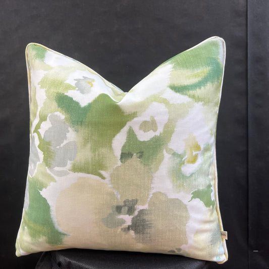 Sanderson Luxury Designer Varese Grey Green Decorative Sofa Cushion Pillow Cover