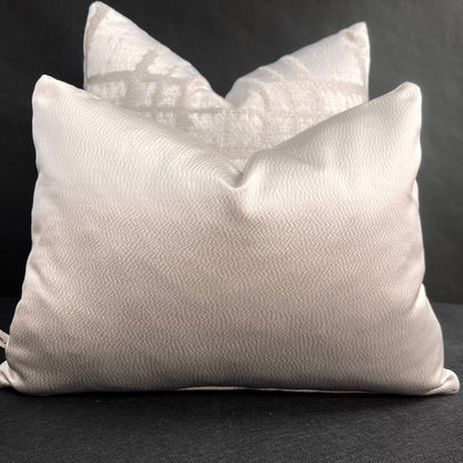 Luxury Designer Silver Grey Contemporary Cushion Pillow Throw Sofa Cover