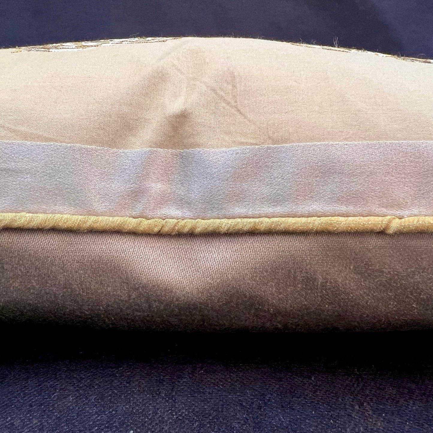 Ardecora Galleria Luxury Designer Embroidered Gold Contemporary Silk Fabric Designer Cushion Pillow Cover