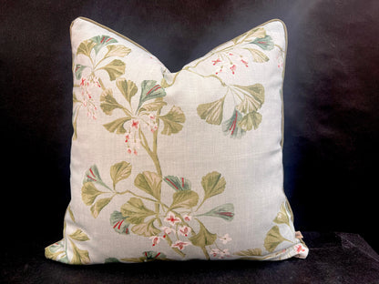 Colefax and Fowler Green Acre Luxury Designer Blue Green Decorative Cushion Pillow Cover