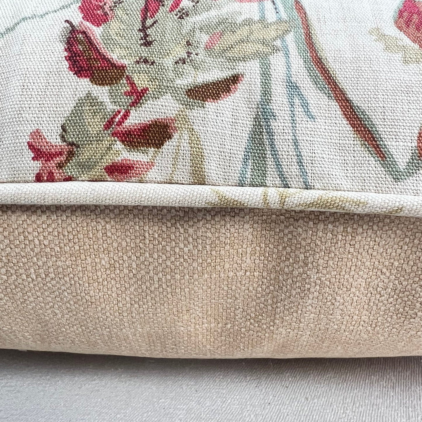 Schumacher Quail Meadow Winter Traditional Luxury Designer Cushion Sofa Throw Pillow Cover