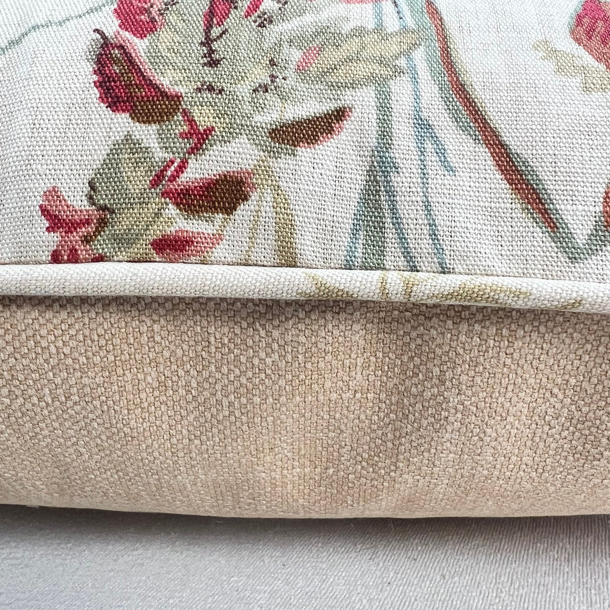 Schumacher Quail Meadow Winter Traditional Luxury Designer Cushion Sofa Throw Pillow Cover