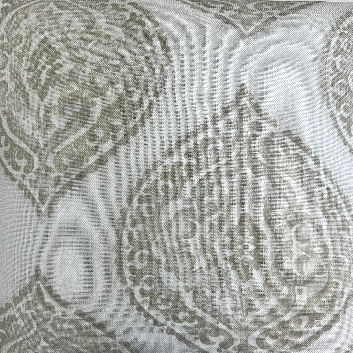 Jane Churchill Blakewater Designer Linen Beige Neutral Fabric Sofa Cushion Pillow Cover Throw
