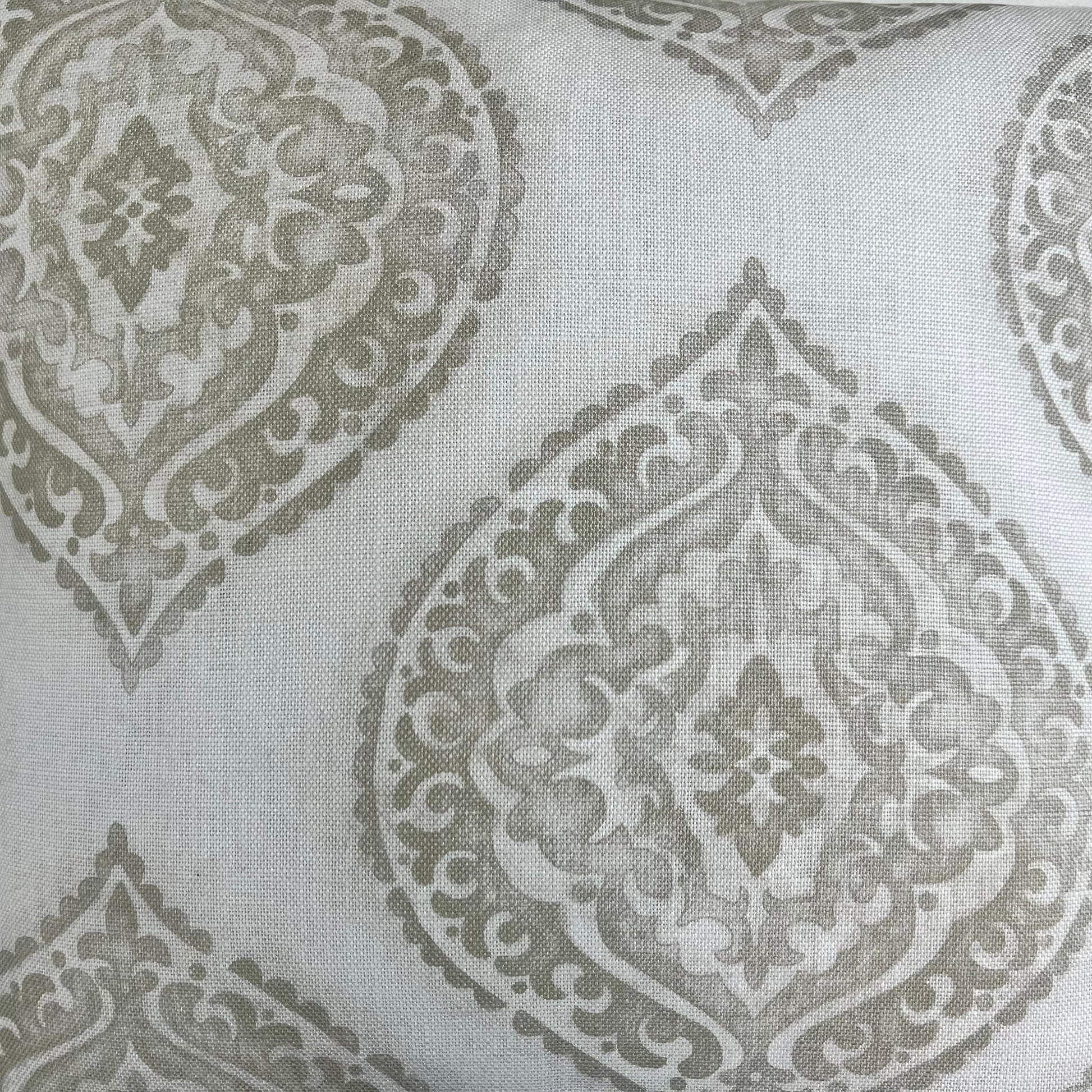 Jane Churchill Blakewater Designer Linen Beige Neutral Fabric Sofa Cushion Pillow Cover Throw