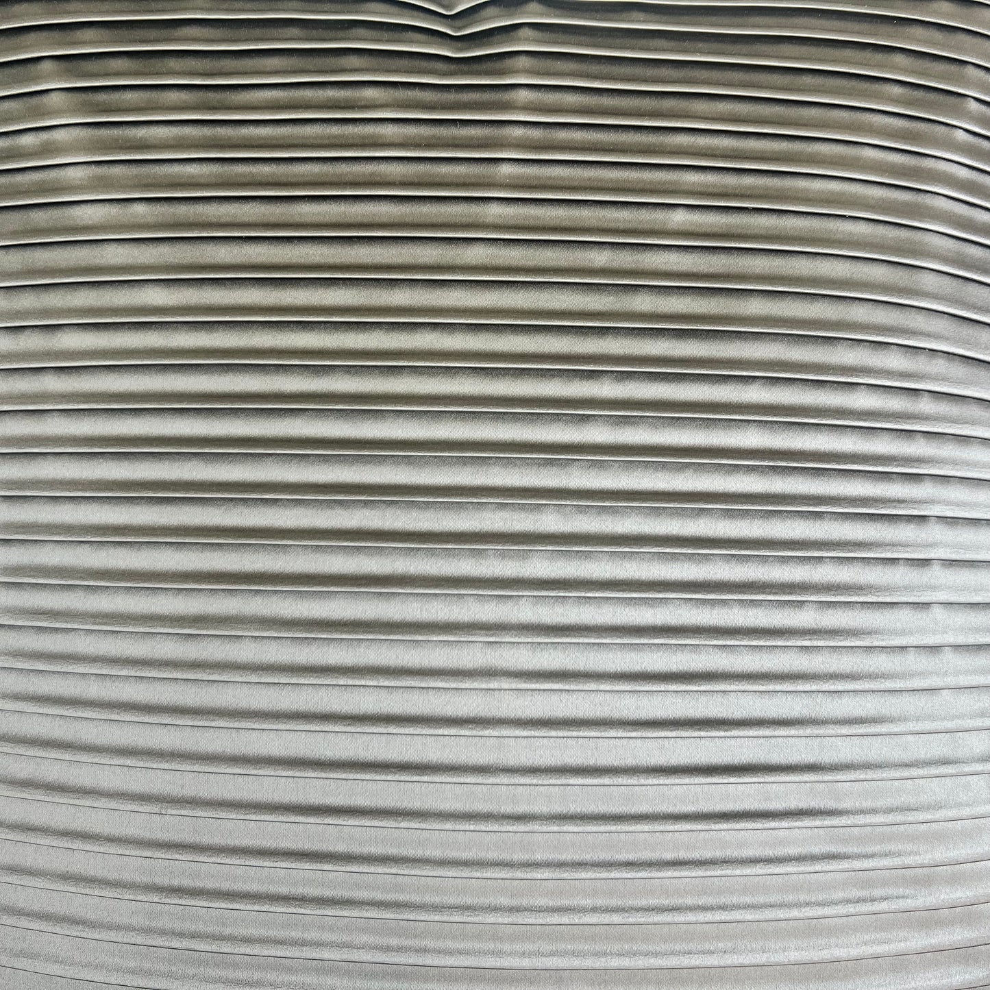 Andrew Martin Luxury Designer Contemporary Grey Pleated Fabric Cushion Sofa Pillow Cover