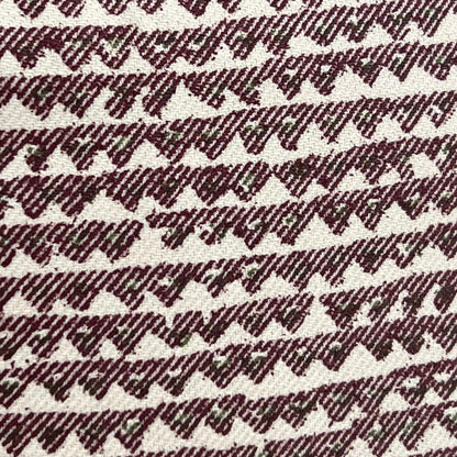 Cushions Made In Fermoie Mendip Burgundy Neutral Cotton Cushion Pillow Throw Cover