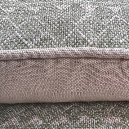 Cushions Made In Fermoie Quantock Luxury Designer Decorative Neutral Pale Green Linen Cushion Pillow Throw Cover