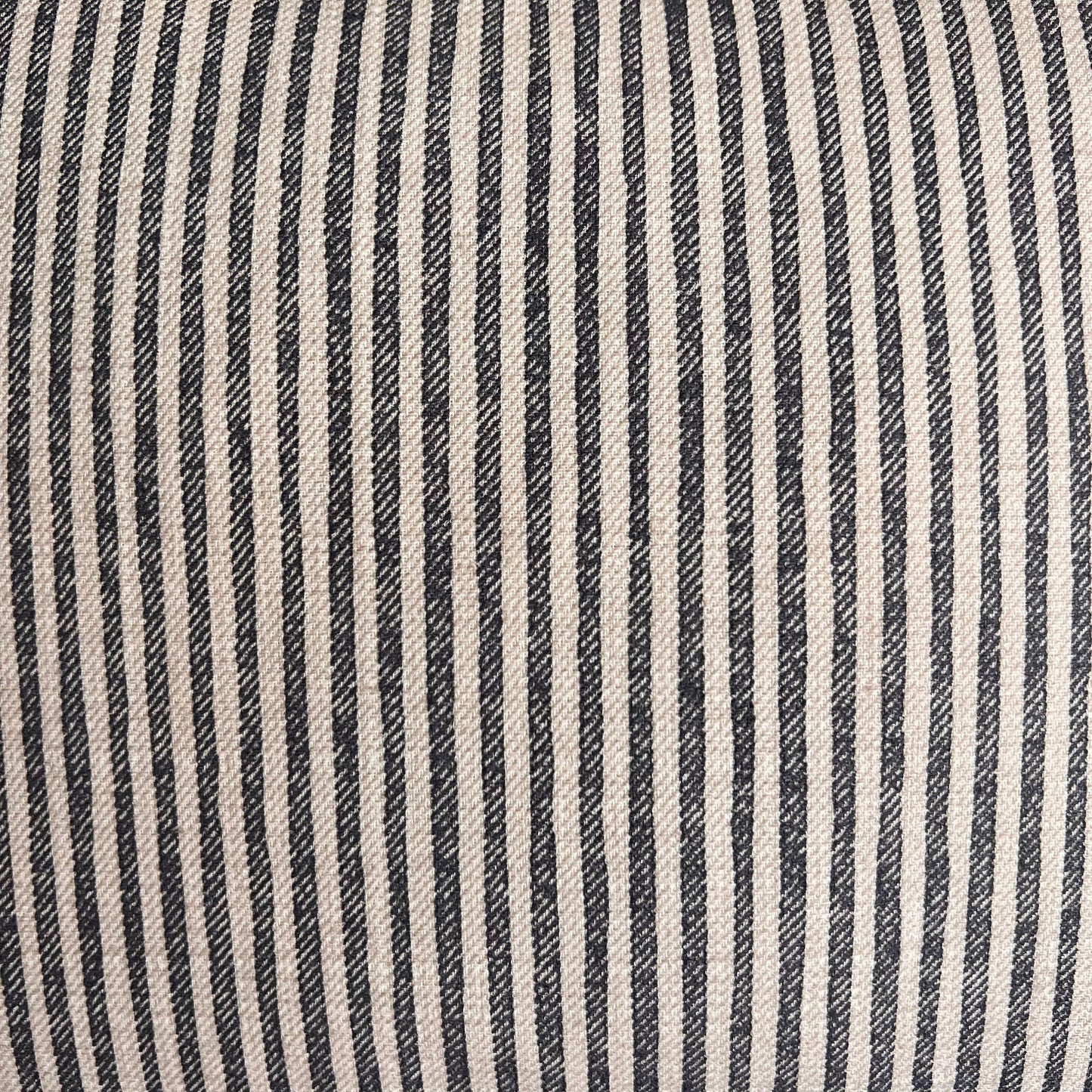 Cushions Made In Fermoie Luxury Designer Hertford Stripe Grey Neutral Cotton Cushion Pillow Throw Cover