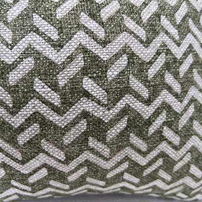 Cushions Made In Fermoie Chiltern Luxury Designer Decorative Olive Green Linen Cushion Pillow Throw Cover