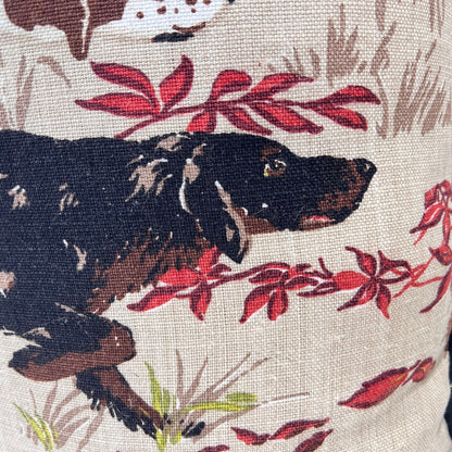 Schumacher Luxury Designer Pointers Tan Beige Lumbar Decorative Cushion Pillow Throw Cover