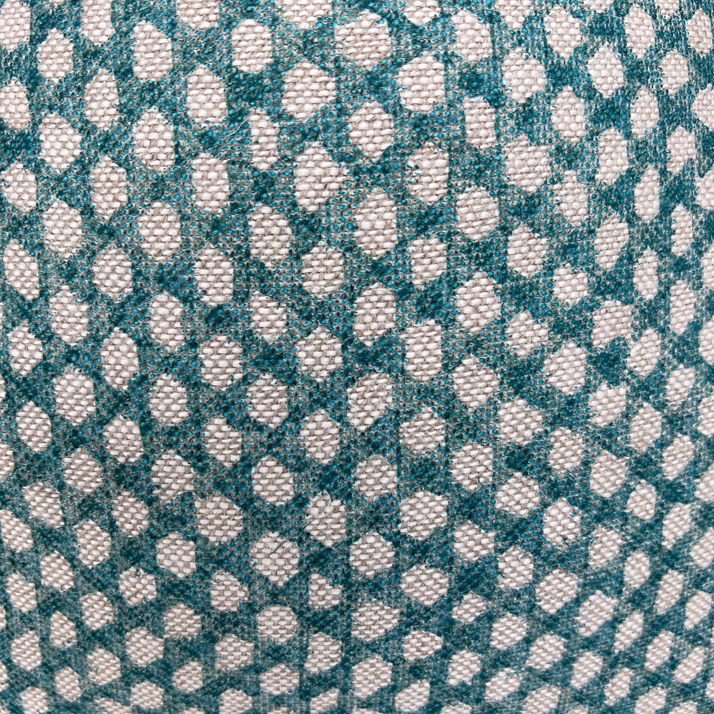 Cushions Made In Fermoie Wicker Luxury Designer Decorative Teal Green Linen Cushion Pillow Throw Cover