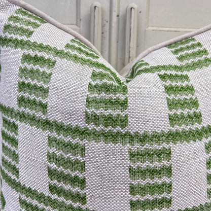 Cushions Made In Fermoie Cove Fabric Green Linen Cushion Pillow Throw Cover