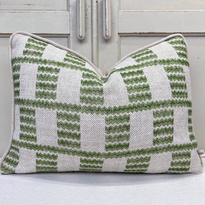 Cushions Made In Fermoie Cove Fabric Green Linen Cushion Pillow Throw Cover