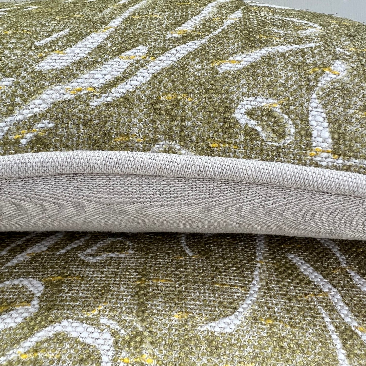 Cushions Made In Fermoie Pebble Decorative Neutral Green Cotton Cushion Pillow Throw Cover