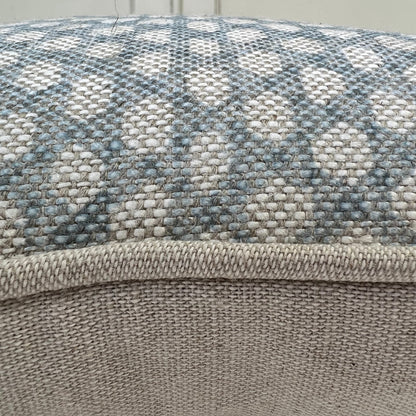 Cushions Made In Fermoie Wicker Luxury Designer Decorative Pale Blue Linen Cushion Pillow Throw Cover