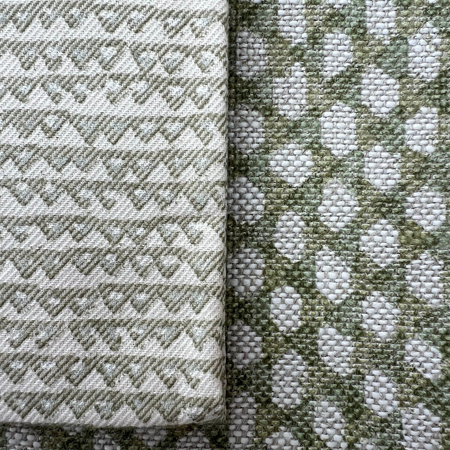 Cushions Made In Fermoie Mendip Soft Green Neutral Cotton Cushion Pillow Throw Cover