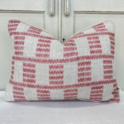 Cushions Made In Fermoie Cove Pale Pink Fabric Linen Cushion Pillow Throw Cover