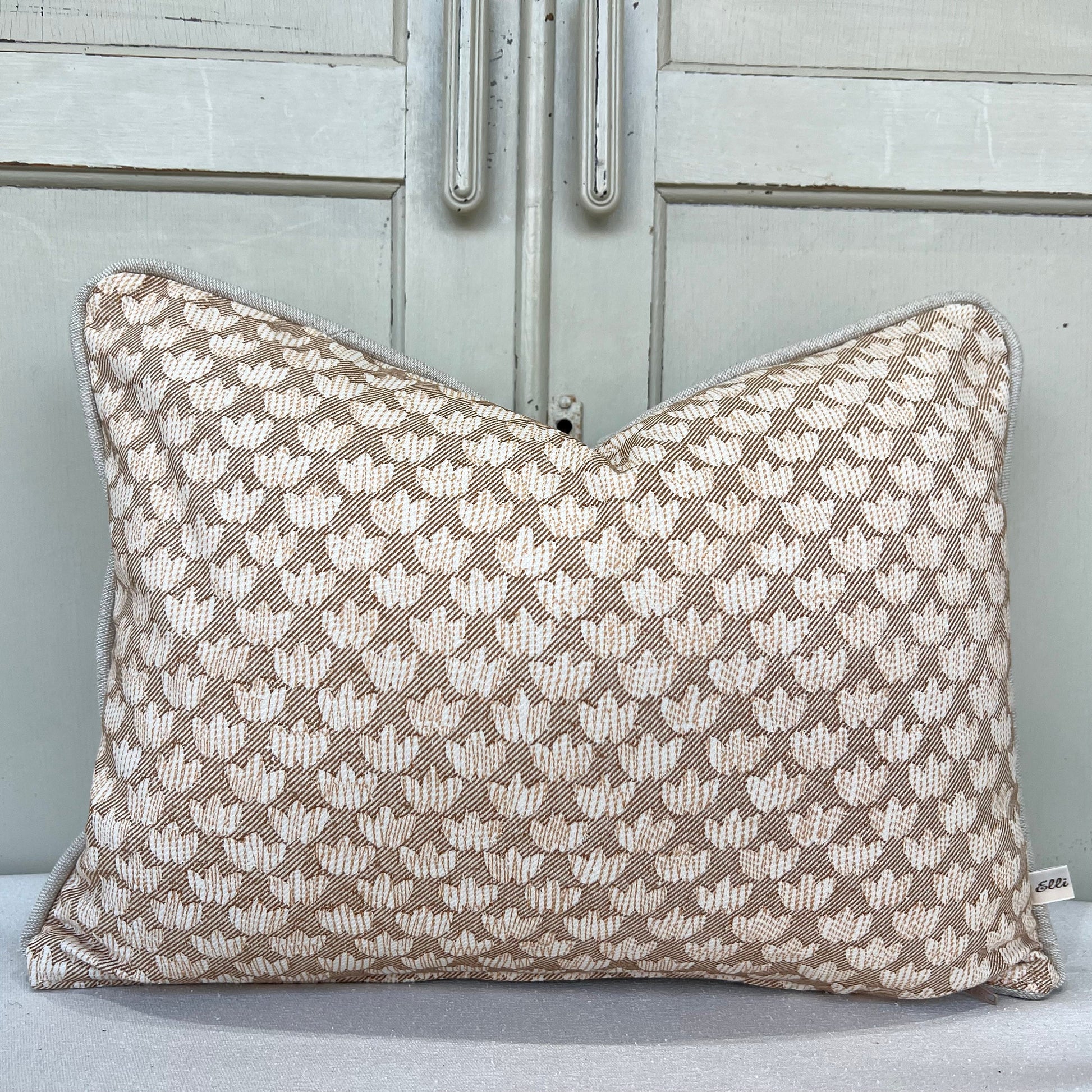 Cushions Made In Fermoie Eythorne Luxury Beige Neutral Cotton Cushion Pillow Throw Cover
