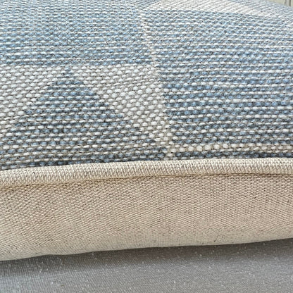 Cushions Made In Fermoie Flag Decorative Pale Blue Neutral Linen Cushion Pillow Throw Cover