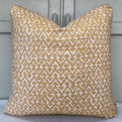 Cushions Made In Fermoie Rabanna Cotton Decorative Neutral Corn Yellow Cushion Pillow Throw Cover