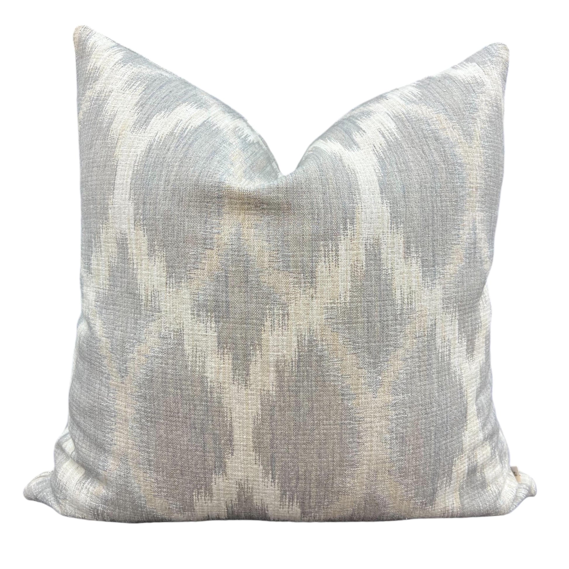 Jane Churchill Fontaine Designer Blue Fabric Sofa Cushion Pillow Cover Throw