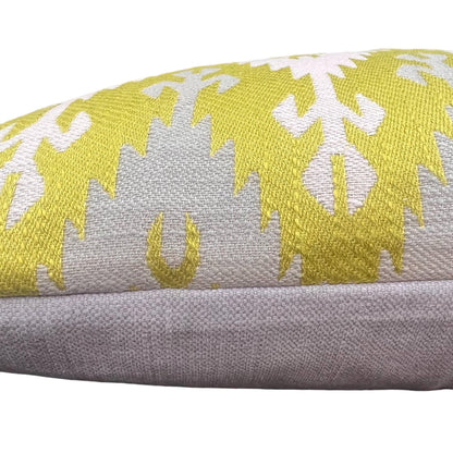 Luxury Designer Osborne and Little Palas Fabric Lime Grey Cushion Pillow Cover