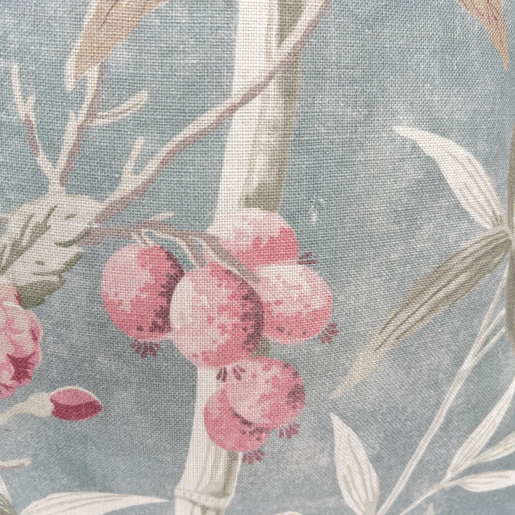 Colefax and Fowler OLeander Luxury Designer Blue Pink Decorative Cushion Pillow Cover