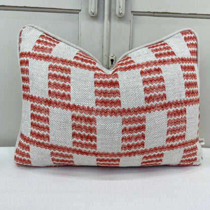 Cushions Made In Fermoie Cove Linen Luxury Designer Decorative Red Neutral Cushion Pillow Throw Cover