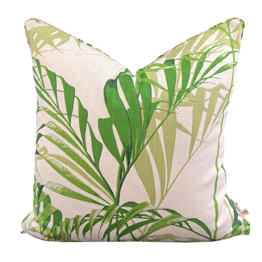 Sanderson Luxury Designer Palm House Green Decorative Sofa Cushion Pillow Cover