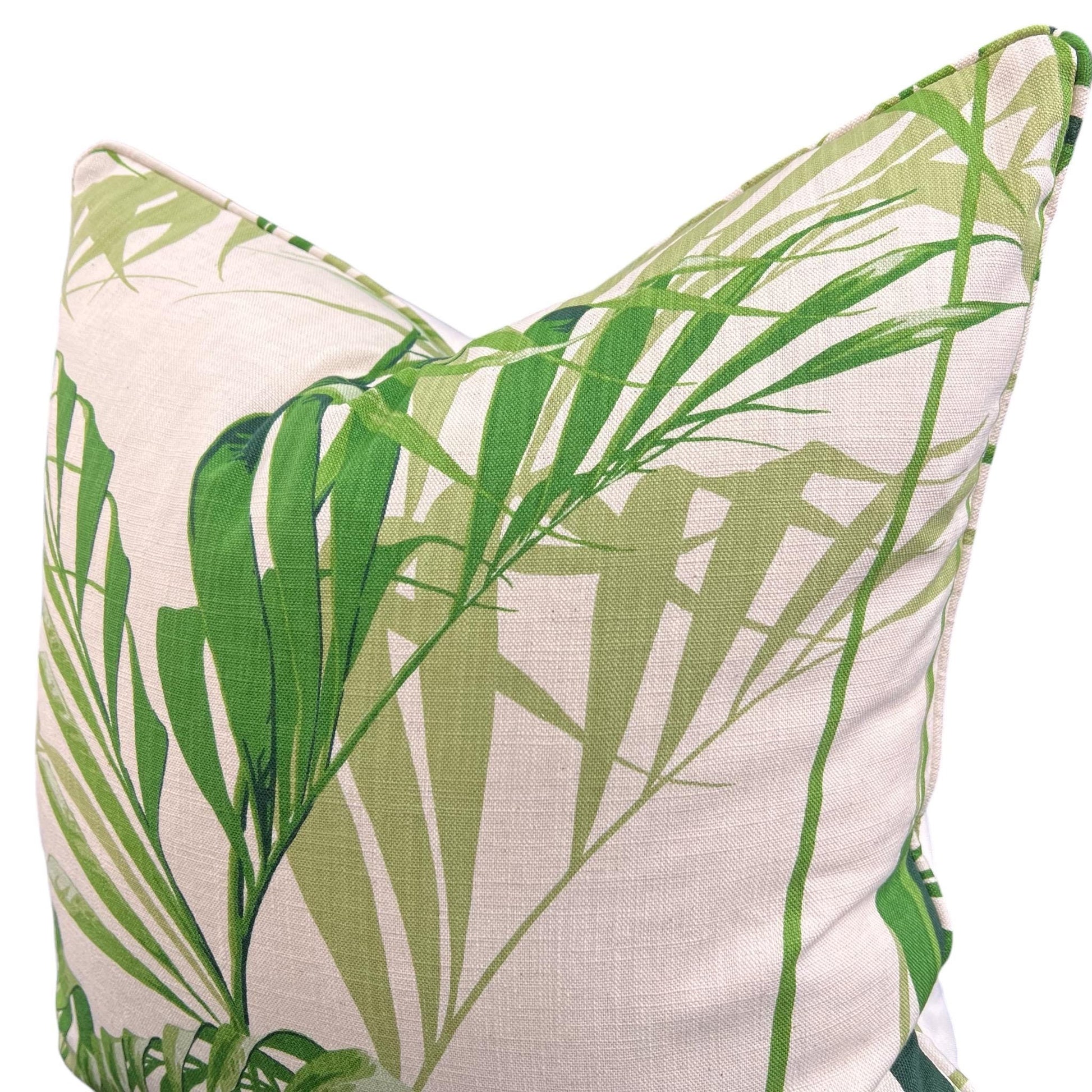 Sanderson Luxury Designer Palm House Green Decorative Sofa Cushion Pillow Cover