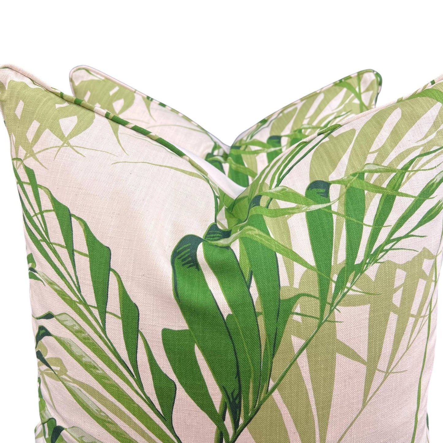 Sanderson Luxury Designer Palm House Green Decorative Sofa Cushion Pillow Cover