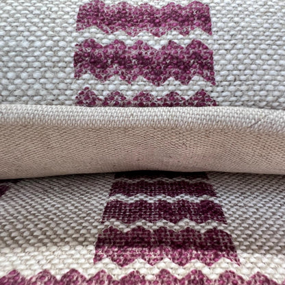 Cushions Made In Fermoie Cove Linen Luxury Designer Decorative Plum Neutral Cushion Pillow Throw Cover