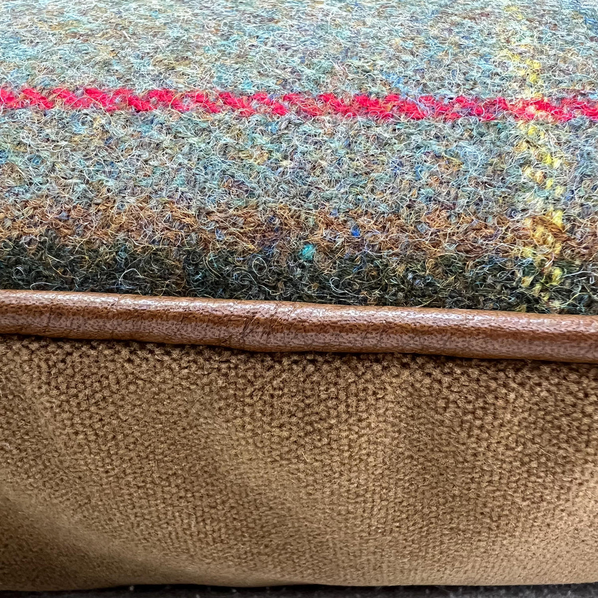 Lee Jofa Mulberry Luxury Designer Shetland Plaid Decorative Cushion Pillow Sofa Cover