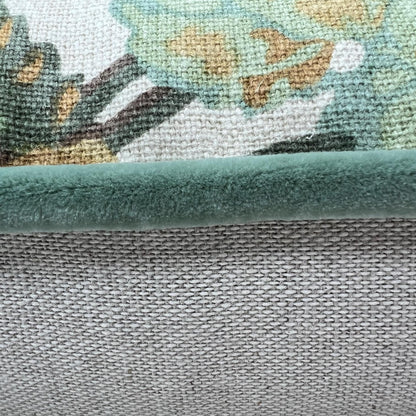 Schumacher Luxury Designer Arbor Vine Cream Green Decorative Cushion Pillow Sofa Cover