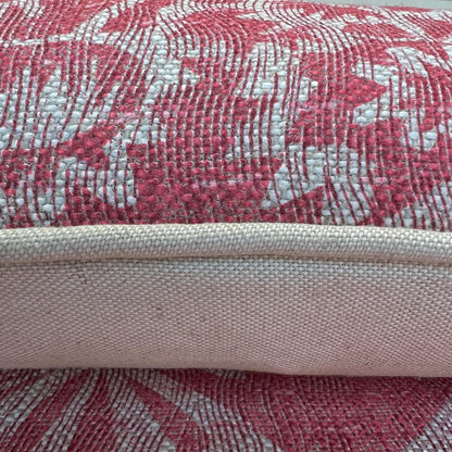 Cushions Made In Fermoie Luxury Designer Astrea Floral Raspberry Red Cushion Pillow Throw Cover