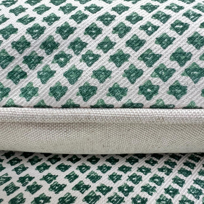 Cushions Made In Fermoie Marden Luxury Designer Decorative Green Cream Cotton Cushion Pillow Throw Cover