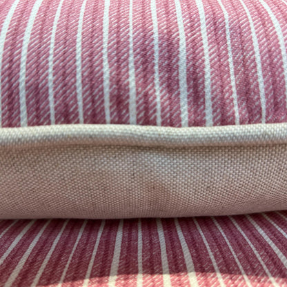 Cushions Made In Fermoie Luxury Designer Poulton Stripe Pink Cushion Pillow Throw Cover