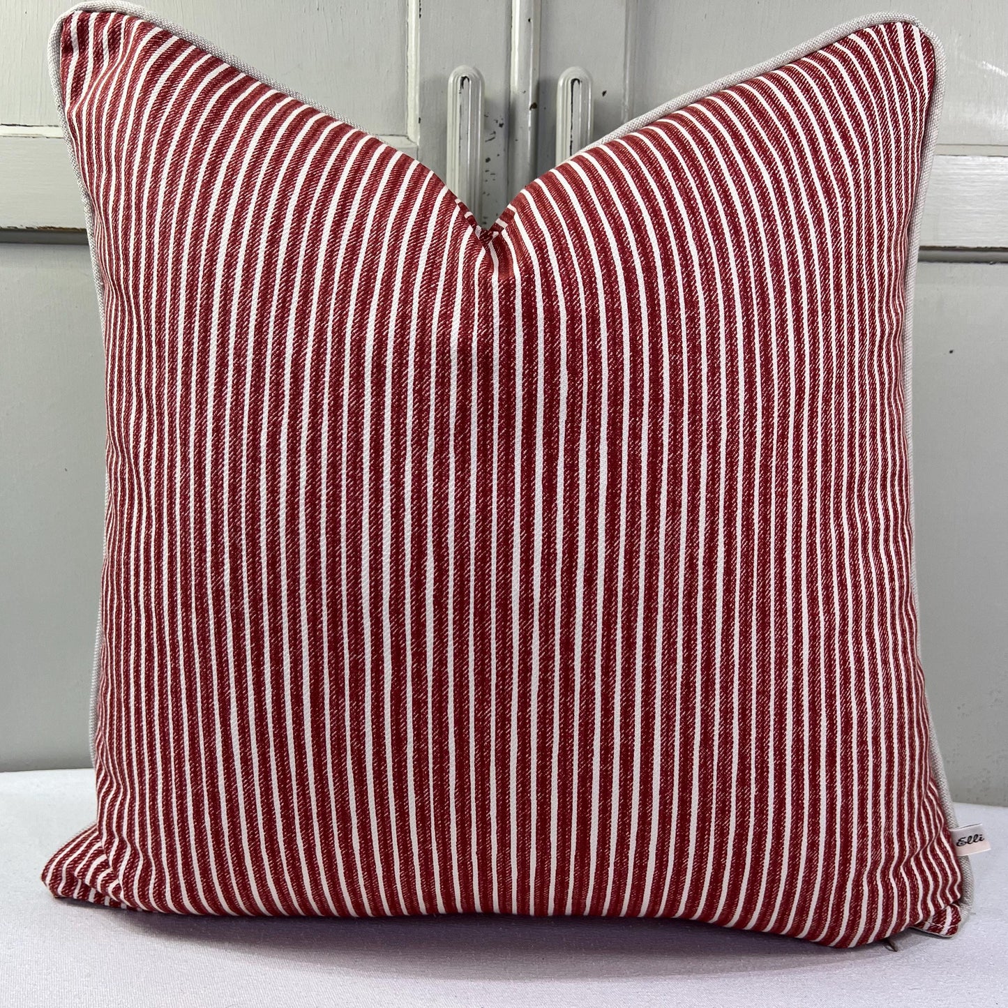 Cushions Made In Fermoie Luxury Designer Poulton Stripe Brick Cushion Pillow Throw Cover