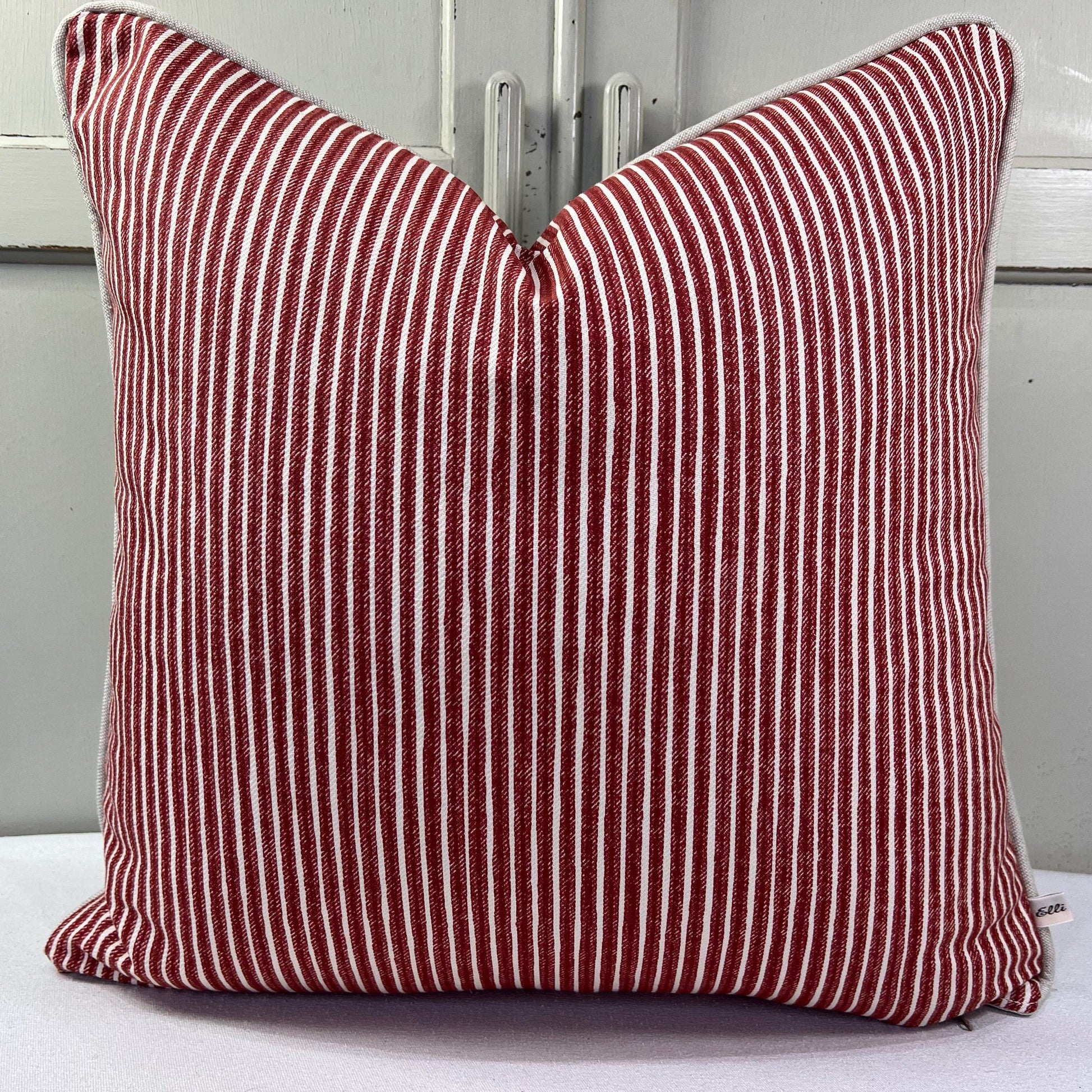 Cushions Made In Fermoie Luxury Designer Poulton Stripe Brick Cushion Pillow Throw Cover