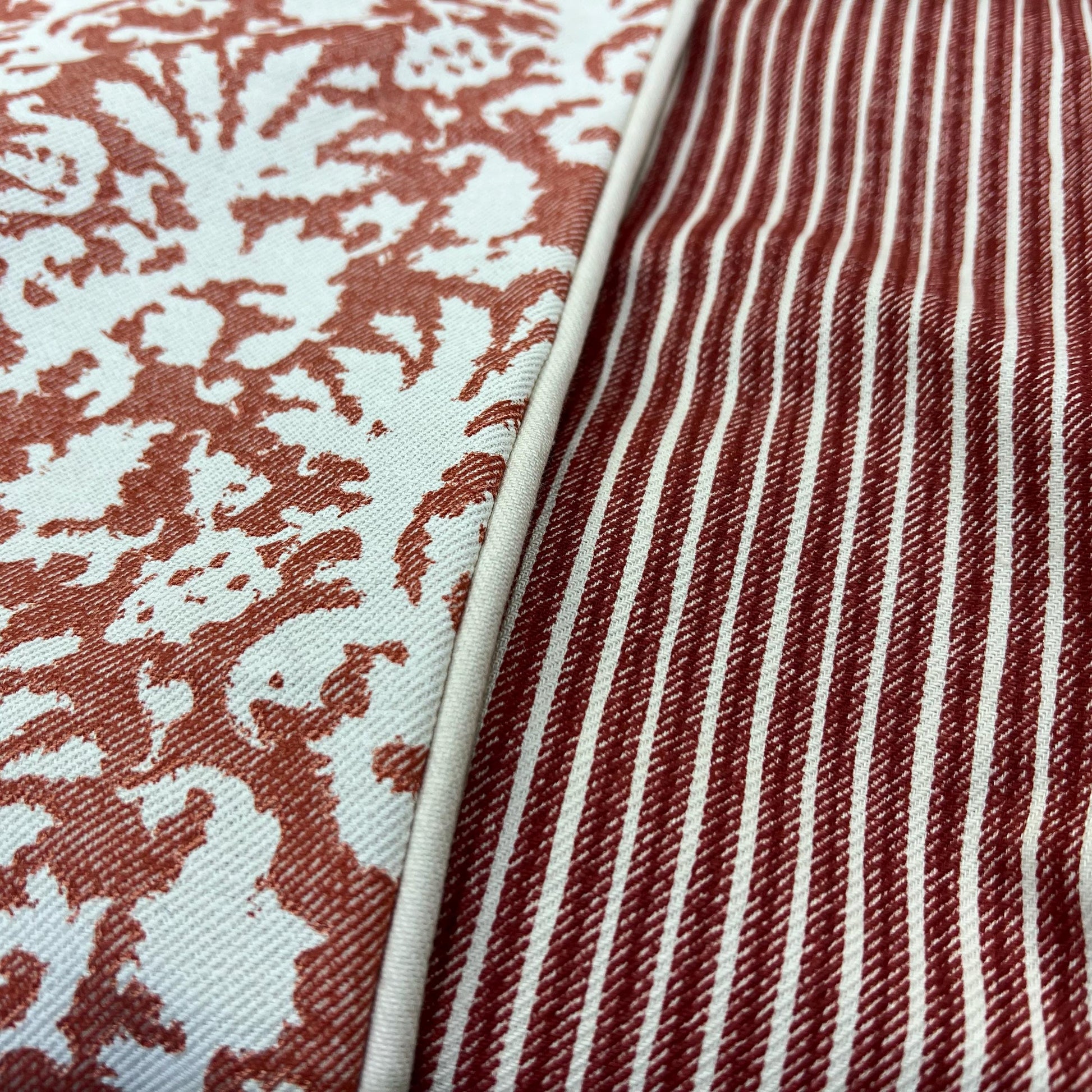 Cushions Made In Fermoie Luxury Designer Poulton Stripe Brick Cushion Pillow Throw Cover