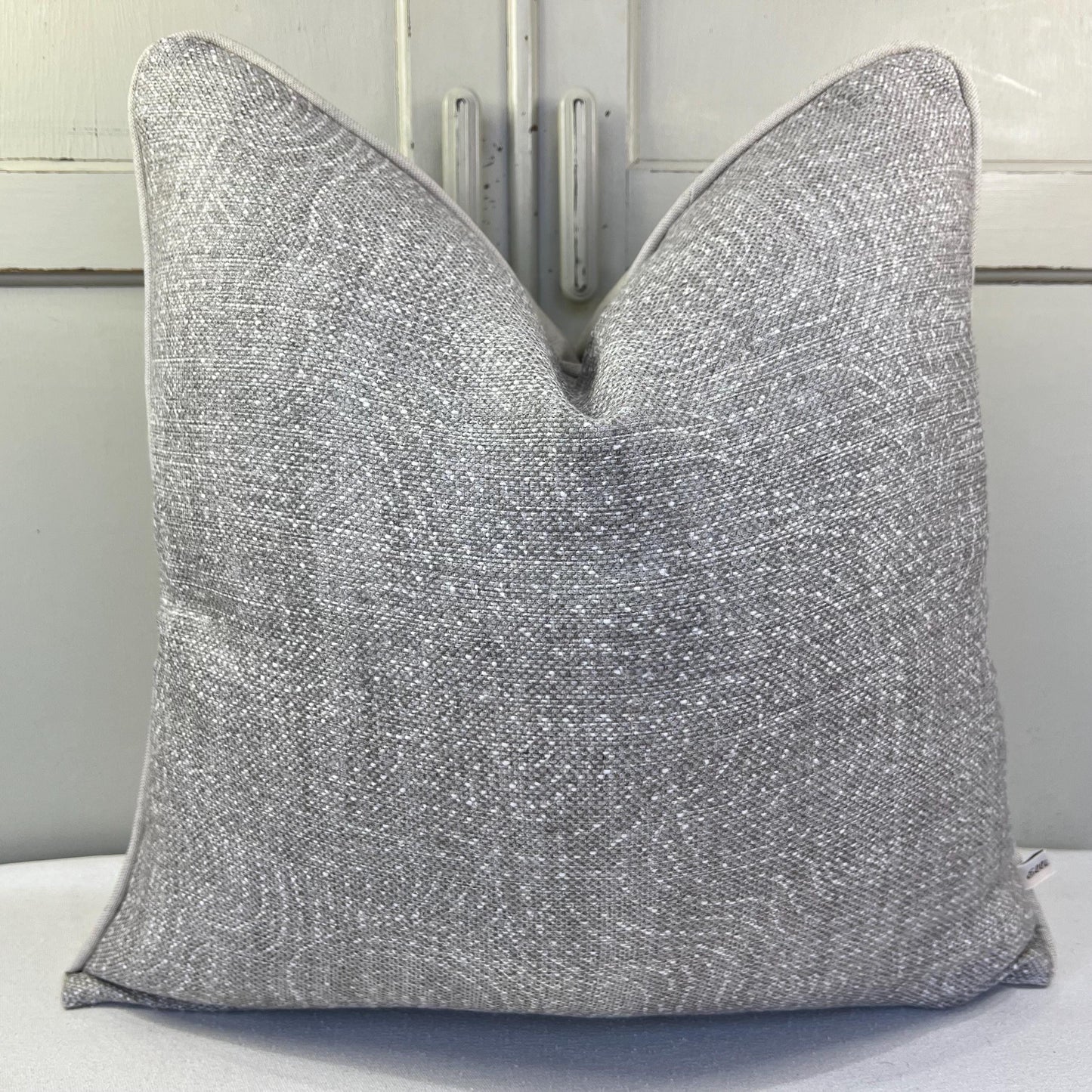 Cushions Made In Fermoie Cloud Luxury Designer Decorative Pale Grey Linen Cushion Pillow Throw Cover