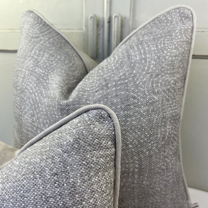 Cushions Made In Fermoie Cloud Luxury Designer Decorative Pale Grey Linen Cushion Pillow Throw Cover