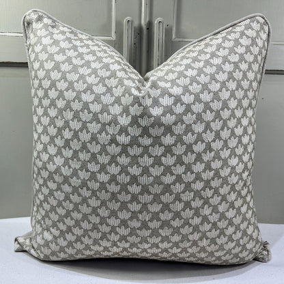Cushions Made In Fermoie Eythorne Luxury Designer Decorative Pale Green Neutral Cotton Cushion Pillow Throw Cover