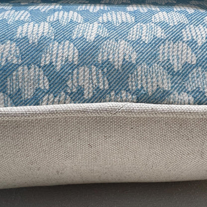 Cushions Made In Fermoie Eythorne Luxury Designer Decorative Blue Neutral Cotton Cushion Pillow Throw Cover