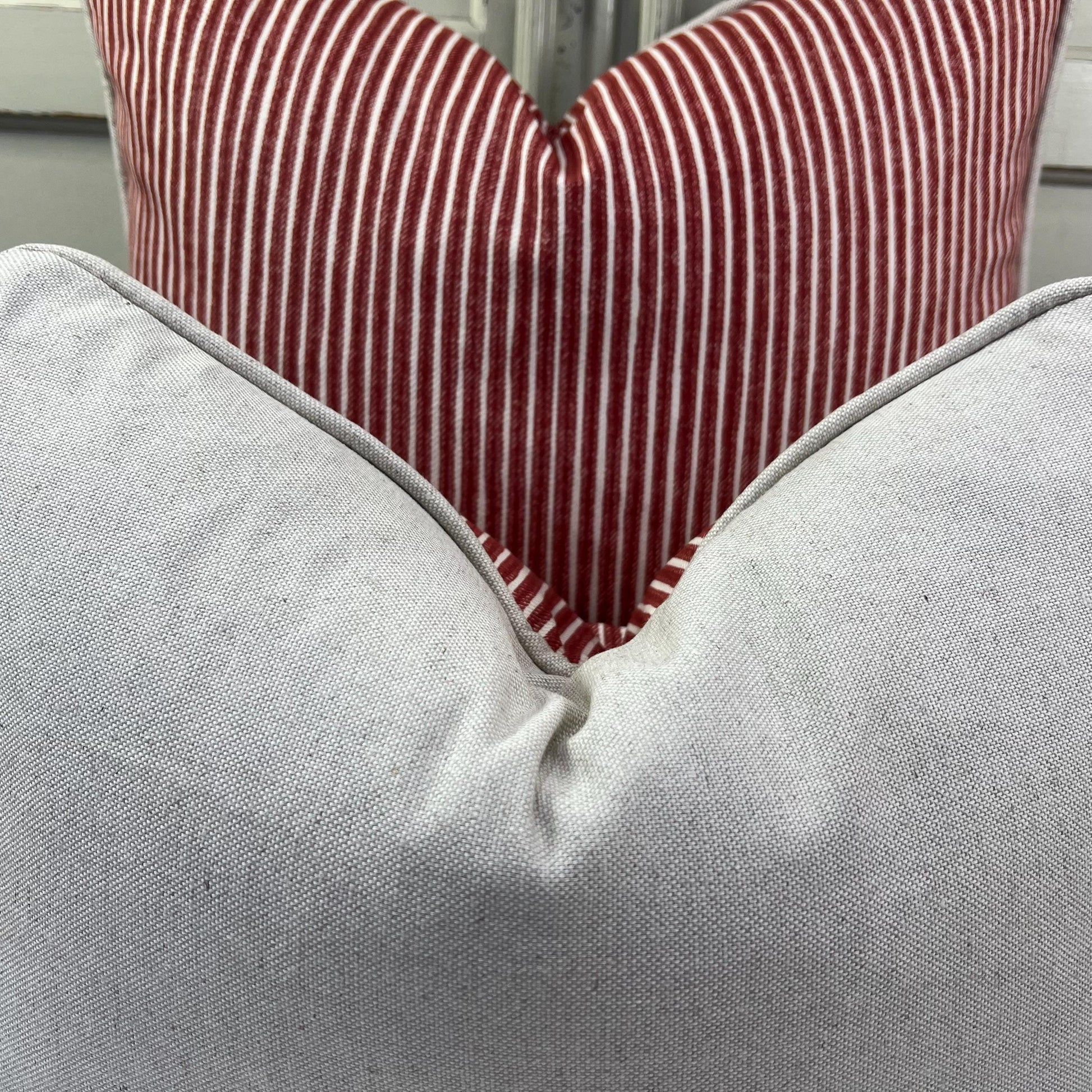 Cushions Made In Fermoie Luxury Designer Poulton Stripe Brick Cushion Pillow Throw Cover