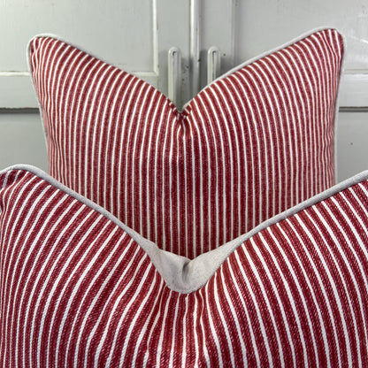 Cushions Made In Fermoie Luxury Designer Poulton Stripe Brick Cushion Pillow Throw Cover