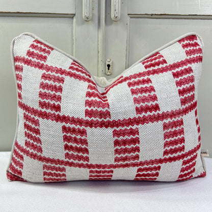 Cushions Made In Fermoie Cove Linen Luxury Designer Decorative Red Neutral Cushion Pillow Throw Cover